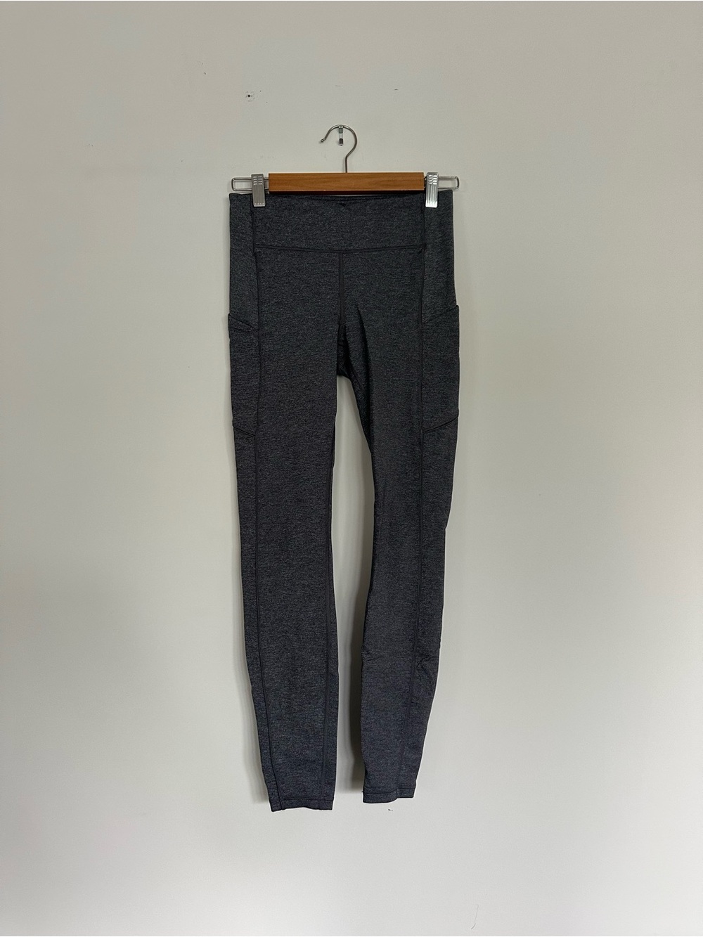 lululemon athletica Heather Charcoal Gray High-Rise Leggings